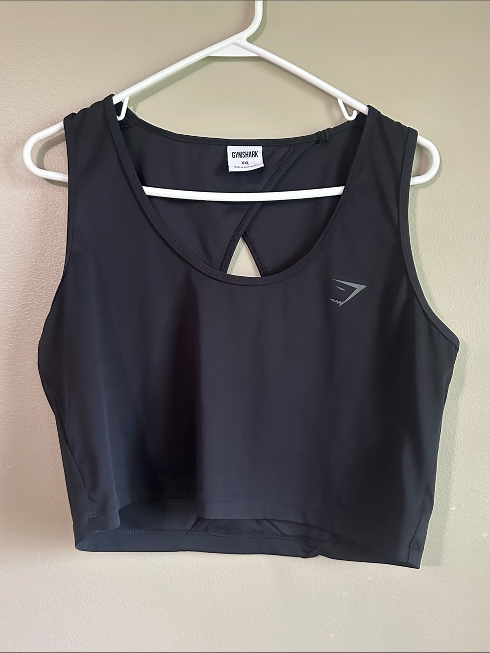 Gymshark Black Performance Tank Top - XXL